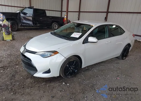 2019 Toyota Corolla Le z USA, uszkodzony, nr VIN 5YFBURHE5KP873818